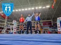 Бекметова Амина ПОБЕДИТЕЛЬ Первенства Европы по тайскому боксу